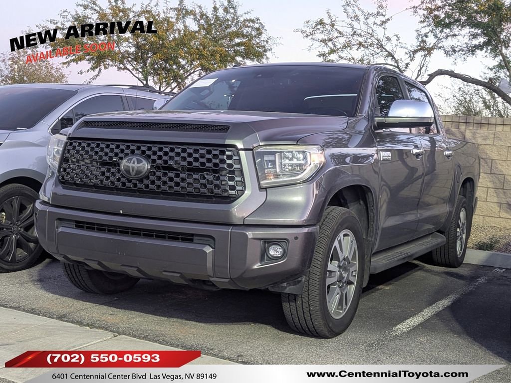 Used 2018 Toyota Tundra Platinum 5.7L V8 Truck CrewMax