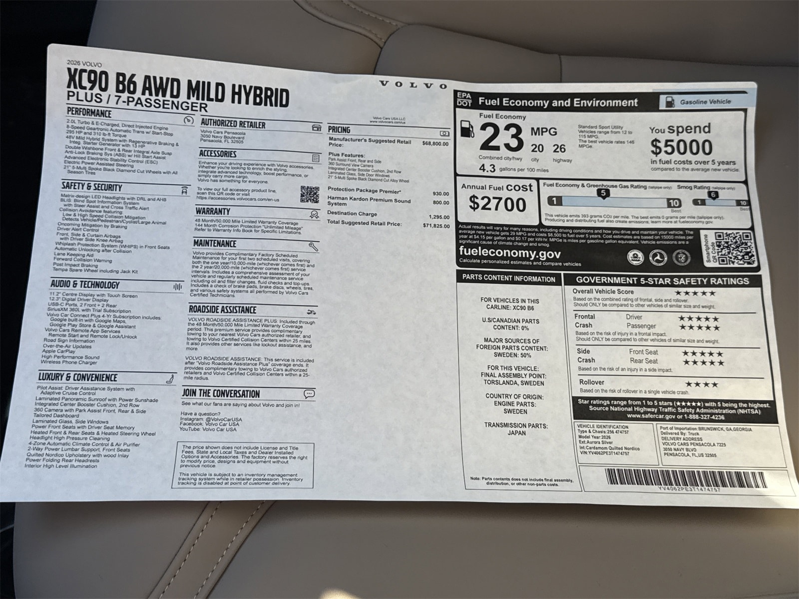 2026 Volvo XC90 Plus - Photo 33