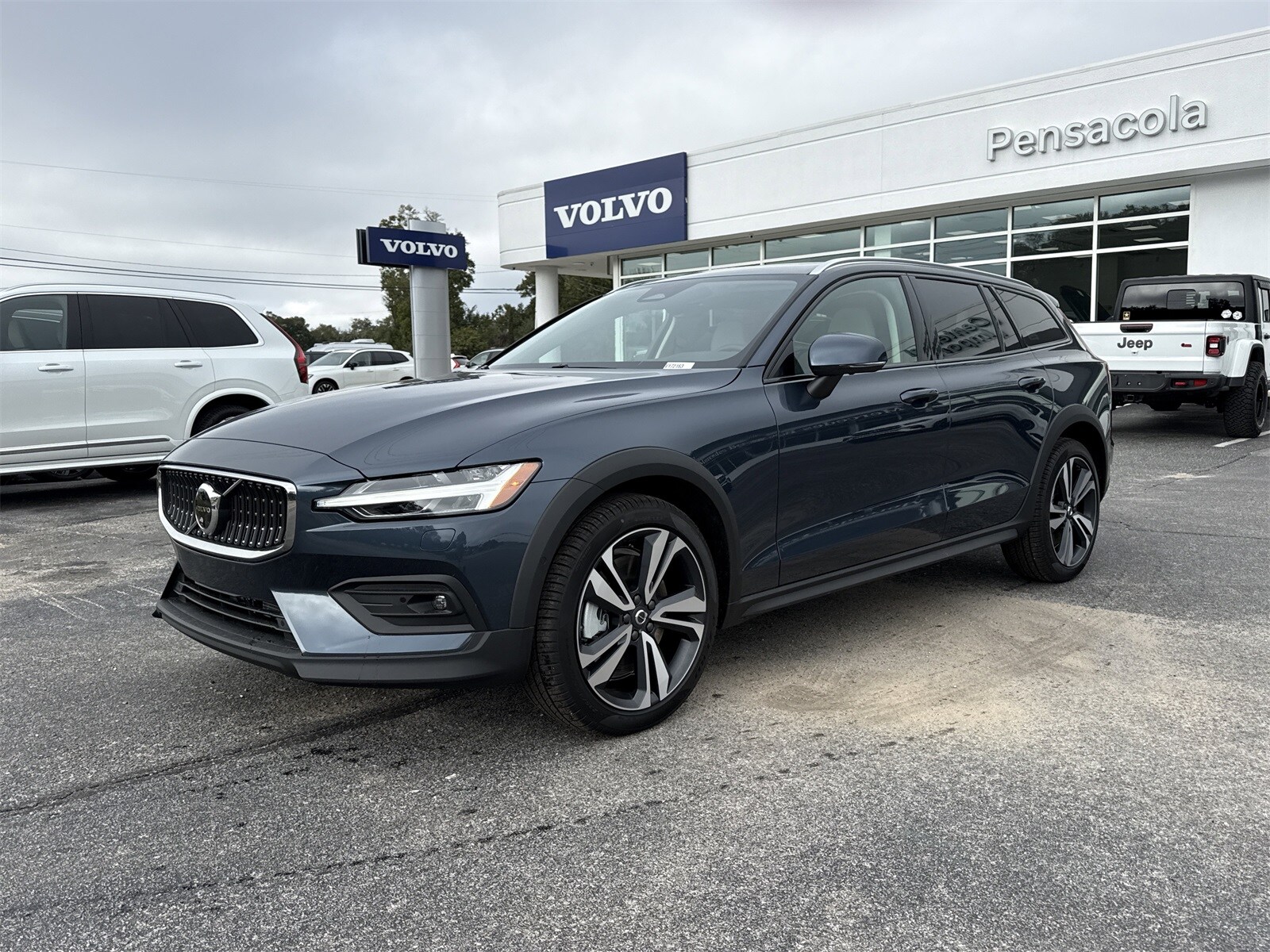 Denim Blue 2026 Volvo V60 Wagon All-Wheel Drive 8-Speed Automatic