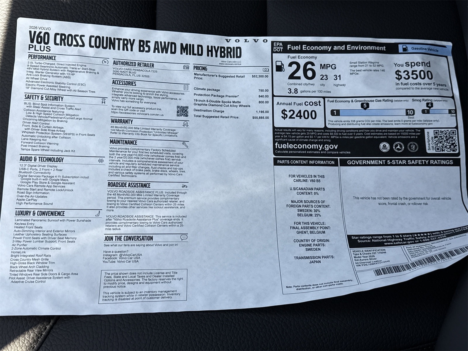 2026 Volvo V60 Cross Country Plus - Photo 30