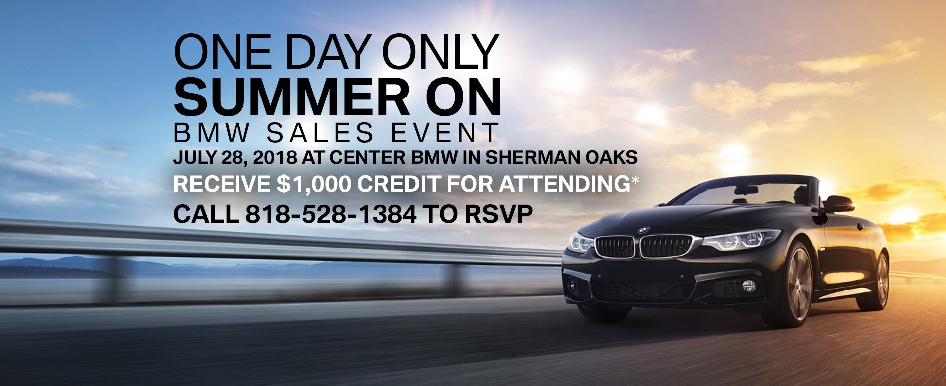 SUMMER ON BMW SALES EVENT BMW of Sherman Oaks