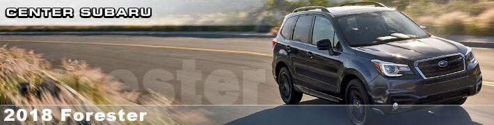 2018 Forester at Center Subaru, CT