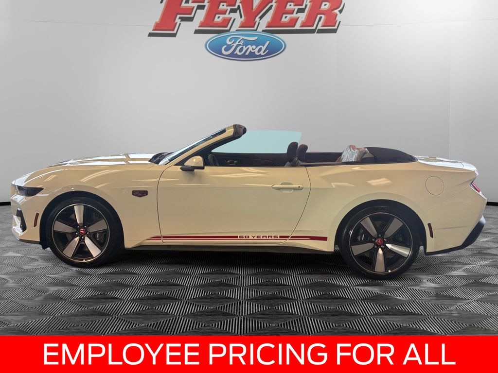 New 2025 Ford Mustang GT 60th Anniversary Convertible
