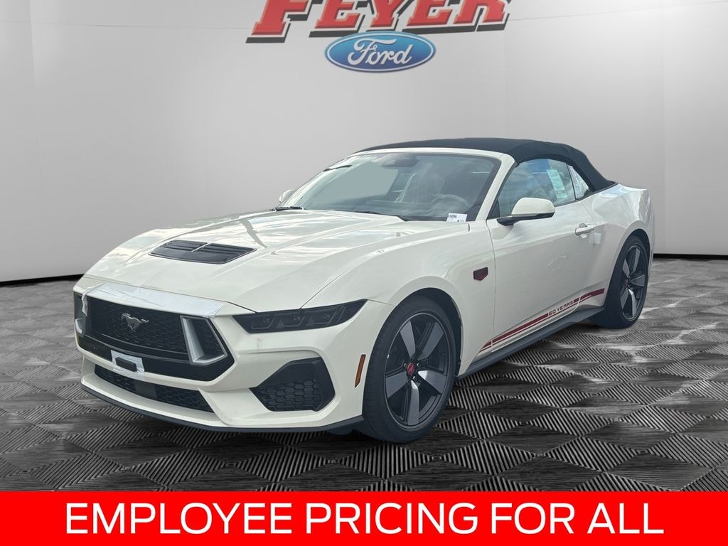 New 2025 Ford Mustang GT 60th Anniversary Convertible