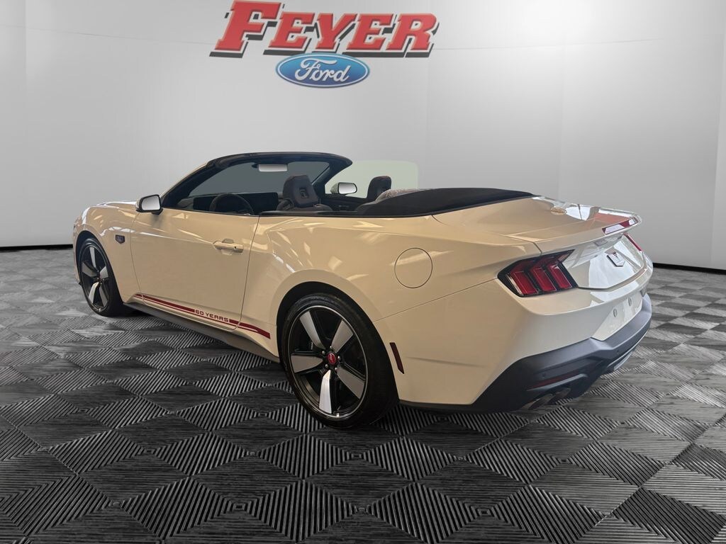 New 2025 Ford Mustang GT 60th Anniversary Convertible