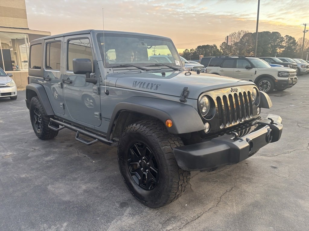 Certified 2014 Jeep Wrangler Unlimited Willys Wheeler SUV