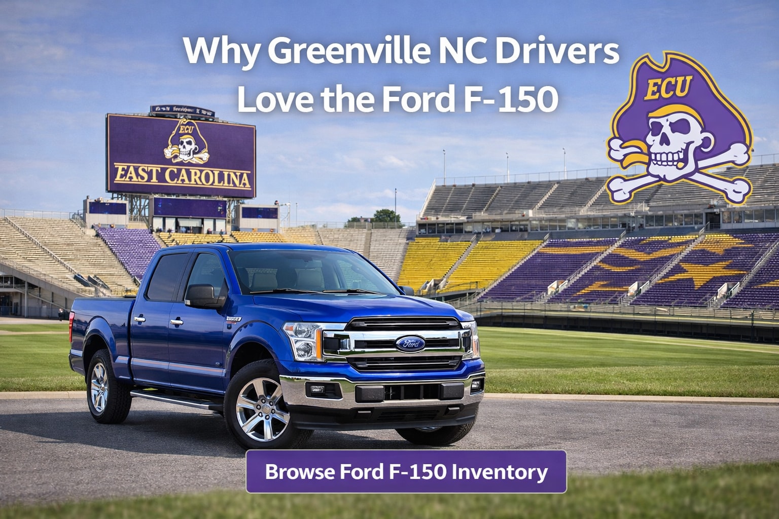 Ford F-150 truck for drivers near Greenville NC at Feyer Ford of Ahoskie