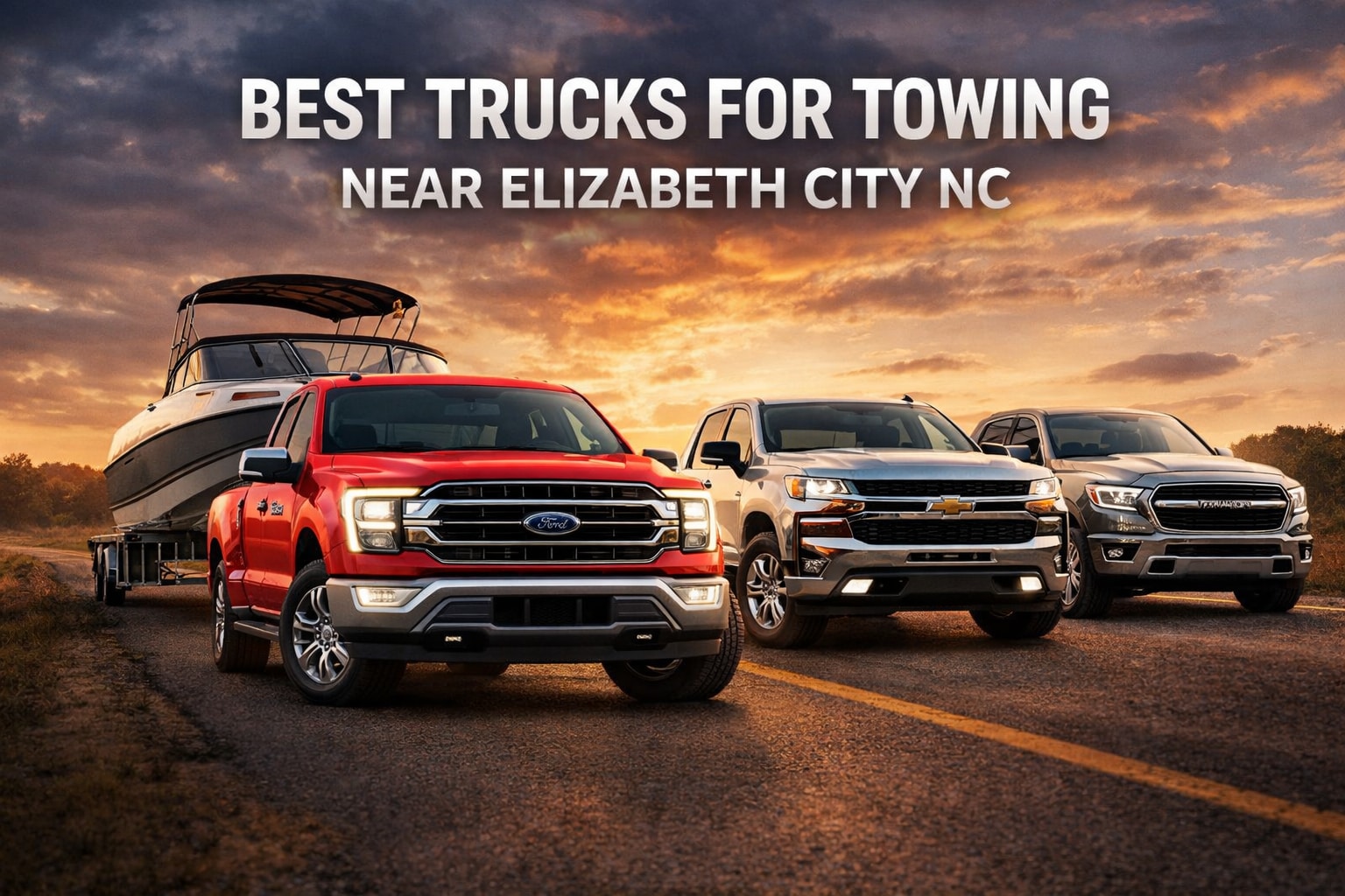 Best trucks for towing near Elizabeth City NC including Ford F-150