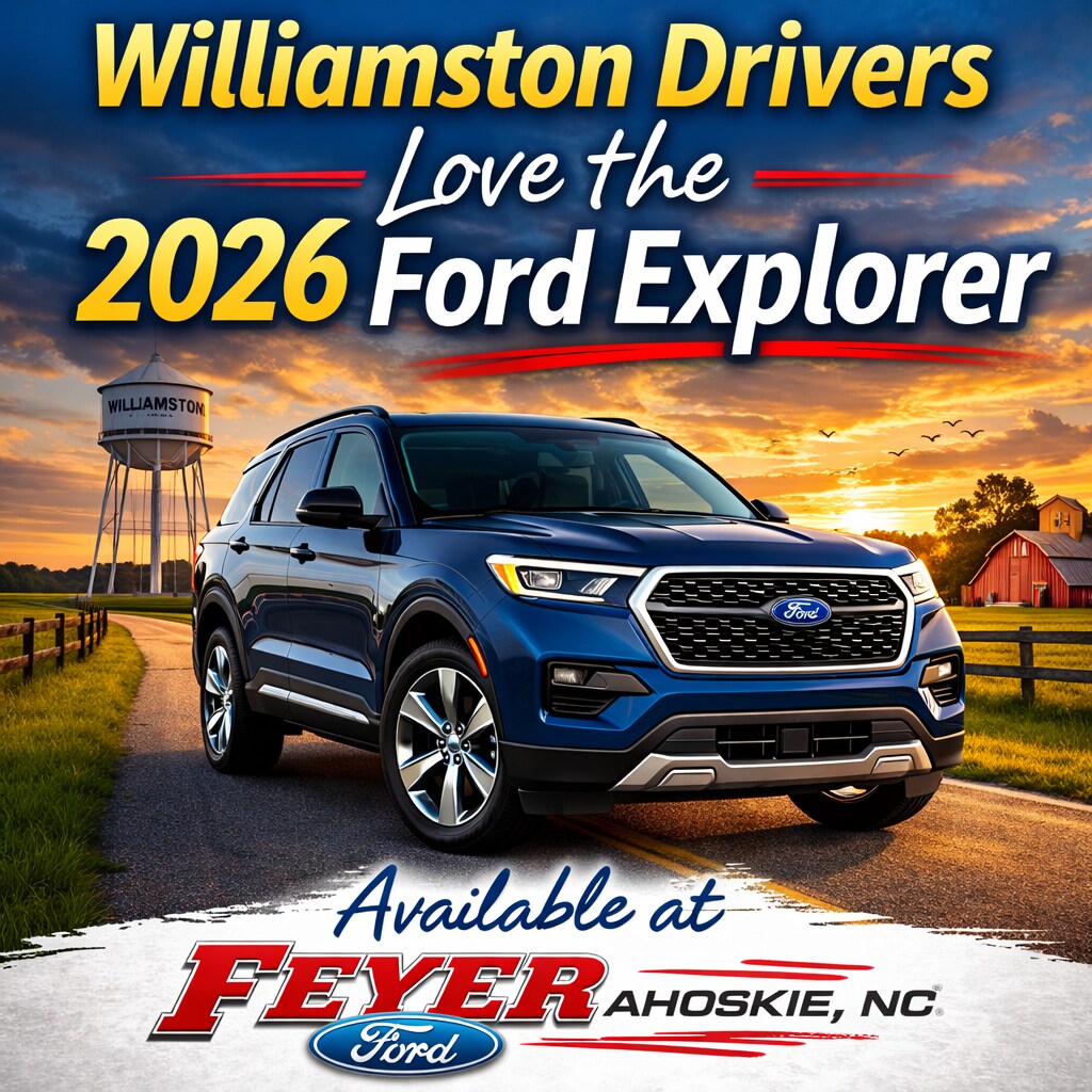 2026 Ford Explorer SUV worth the drive from Williamston to Feyer Ford of Ahoskie