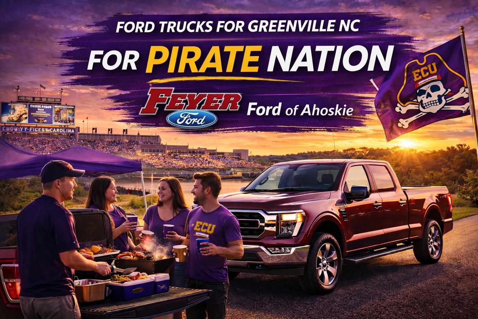 Ford F-150 truck near Greenville NC at Feyer Ford of Ahoskie