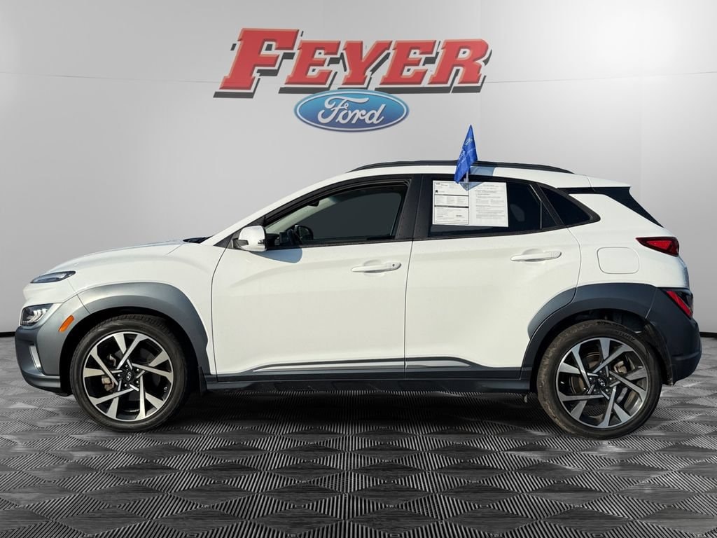 Certified 2022 Hyundai Kona Limited with VIN KM8K5CA37NU915301 for sale in Ahoskie, NC