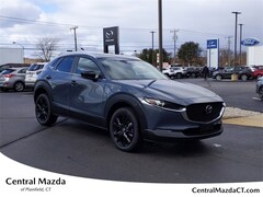 New 2023 Mazda Mazda CX-30 2.5 S Carbon Edition SUV 3MVDMBCM2PM517886 for Sale in Plainfield, CT at Central Auto Group