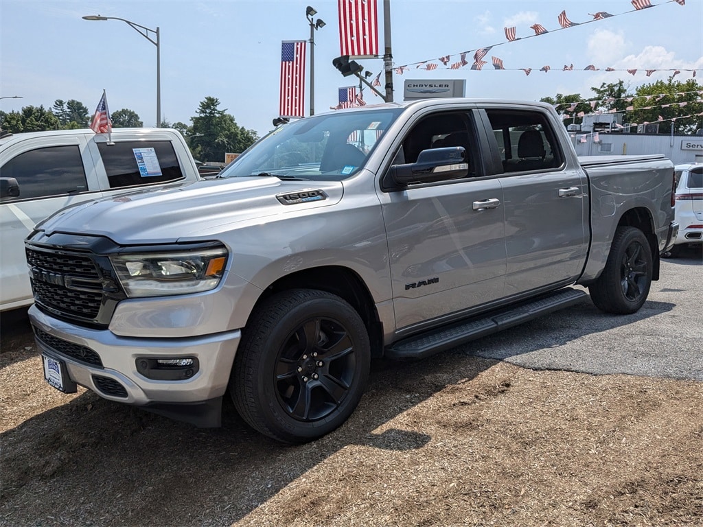 Used 2022 RAM Ram 1500 Pickup Big Horn/Lone Star with VIN 1C6SRFFT3NN100484 for sale in Cranston, RI