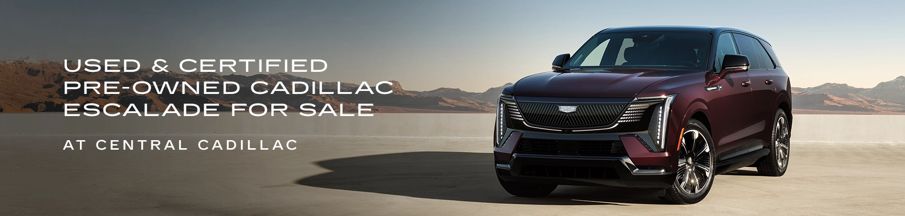 Used & Certified Pre-Owned Cadillac Escalade for Sale in Cleveland, OH — Central Cadillac