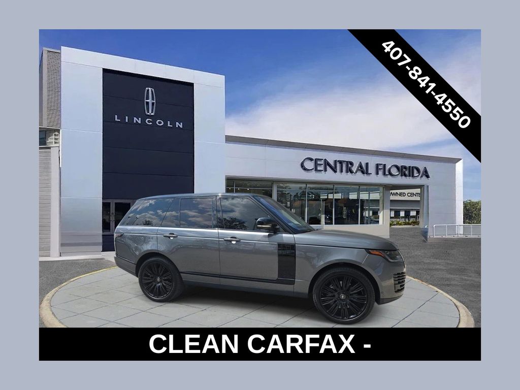 2019 Land Rover Range Rover HSE