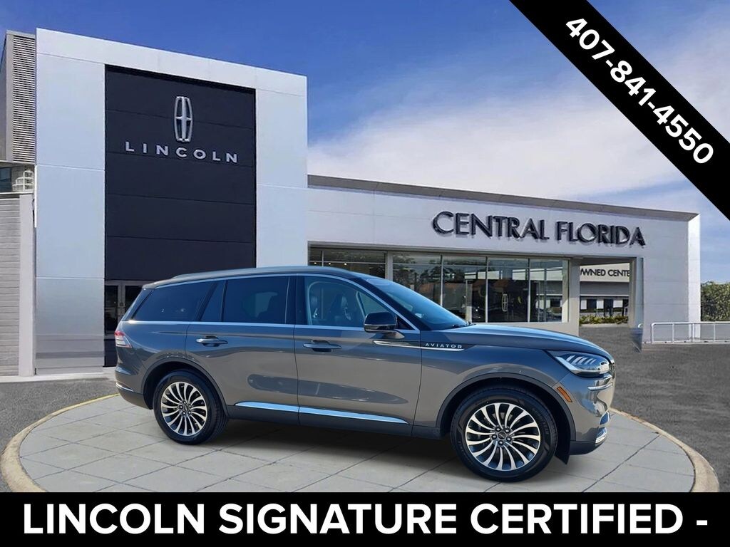 Certified 2023 Lincoln Aviator Standard SUV