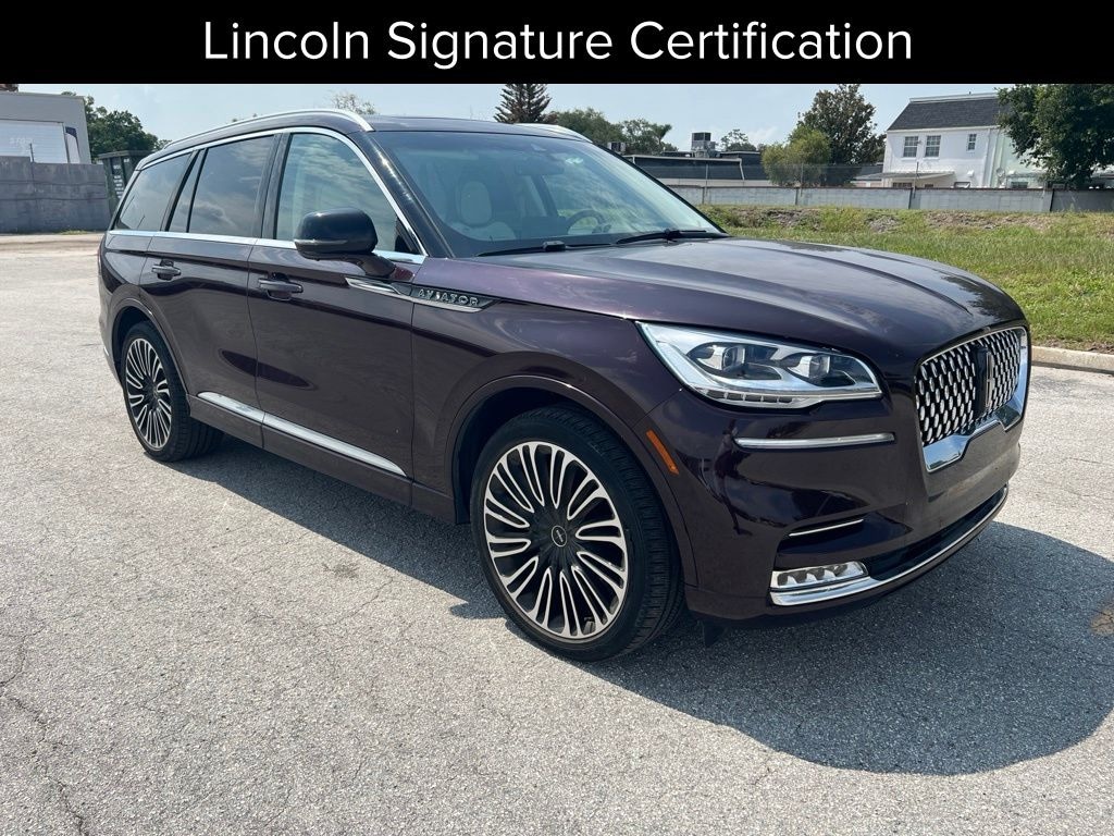 Certified 2023 Lincoln Aviator Black Label SUV