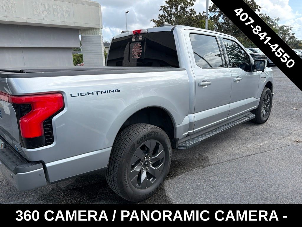 Used 2023 Ford F-150 Lightning Lariat with VIN 1FTVW1EL3PWG42118 for sale in Orlando, FL