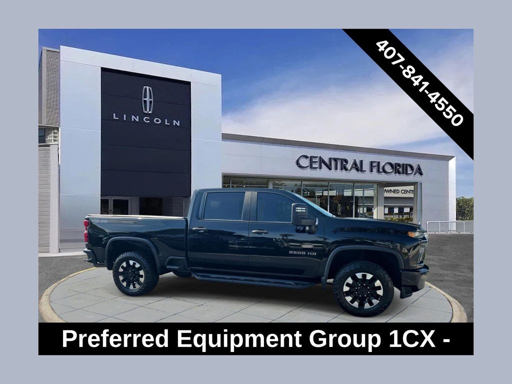 Used 2020 Chevrolet Silverado 2500HD Custom Truck Crew Cab