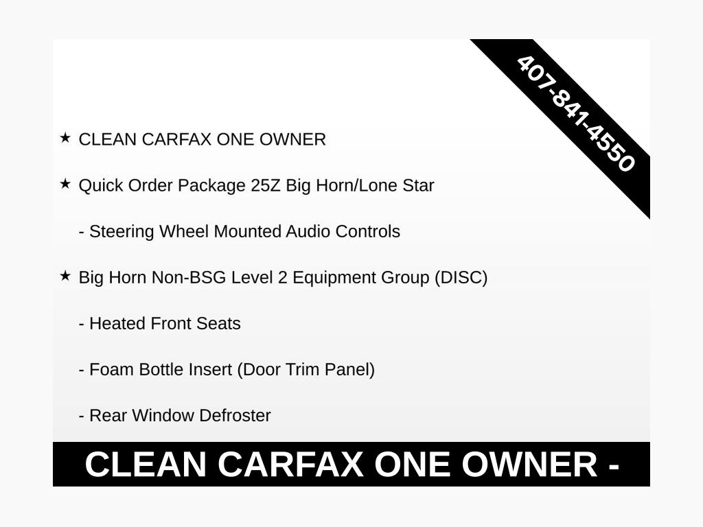 2019 RAM Ram 1500 Pickup Big Horn/Lone Star