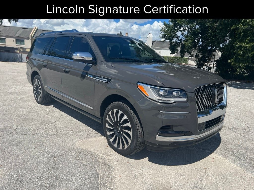 Certified 2024 Lincoln Navigator L Black Label SUV