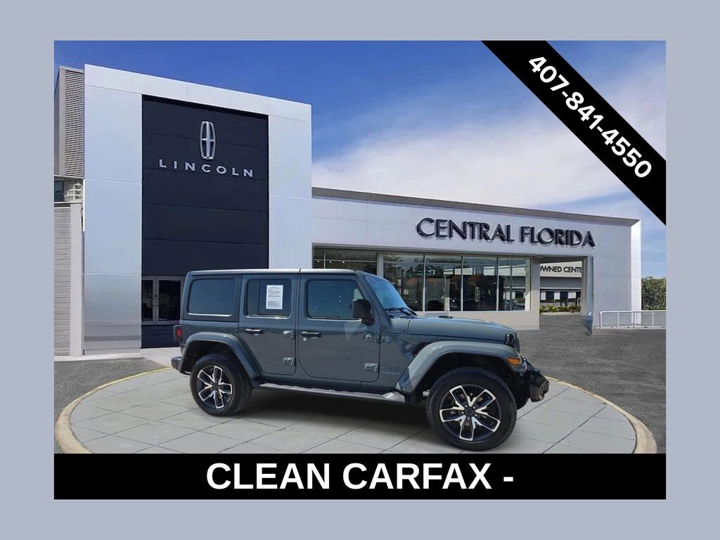Used 2024 Jeep Wrangler 4xe Sport SUV