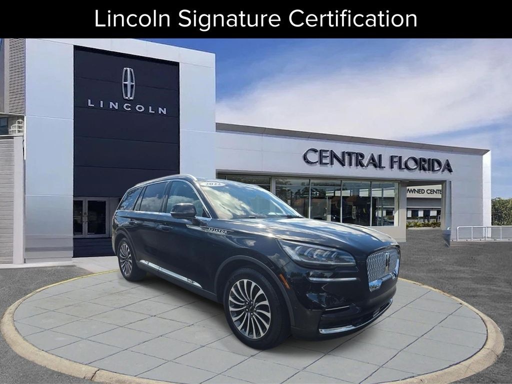 Certified 2022 Lincoln Aviator Reserve SUV