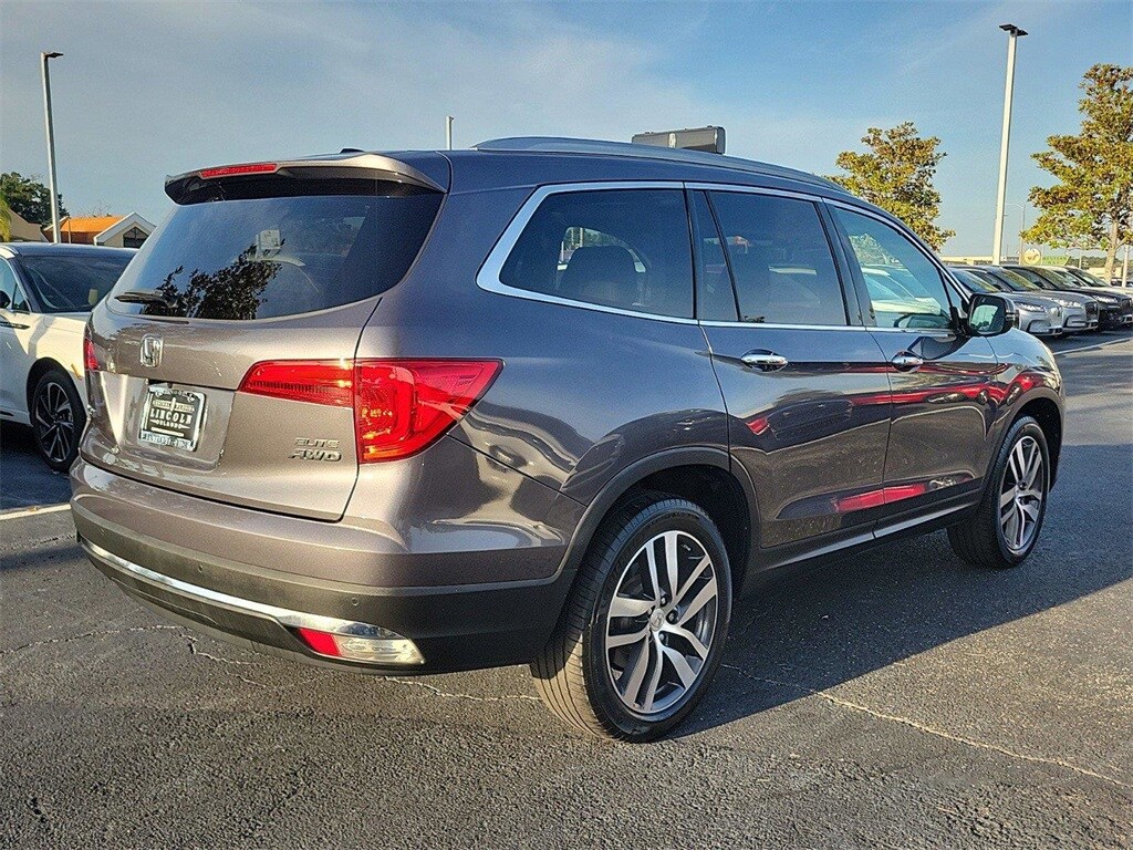 Used 2017 Honda Pilot Elite with VIN 5FNYF6H09HB028398 for sale in Orlando, FL