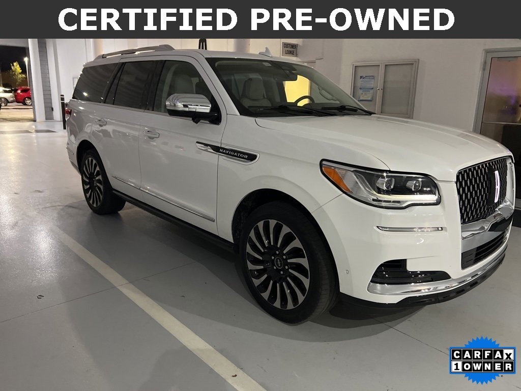 Certified 2022 Lincoln Navigator Black Label SUV