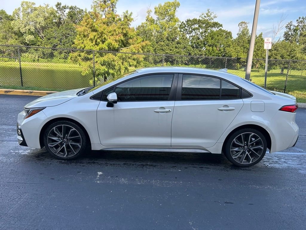 Used 2021 Toyota Corolla SE with VIN JTDS4MCEXMJ071234 for sale in Orlando, FL