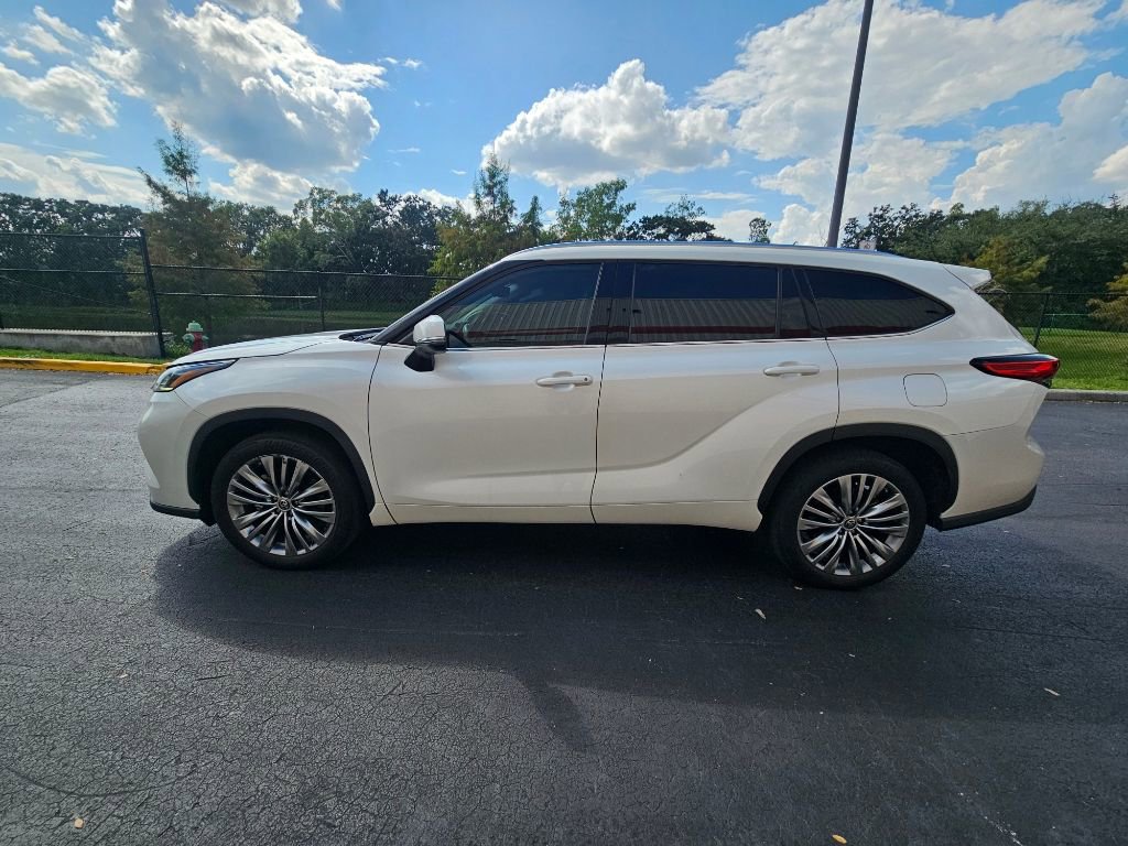 Used 2021 Toyota Highlander Platinum with VIN 5TDFZRAH1MS070280 for sale in Orlando, FL