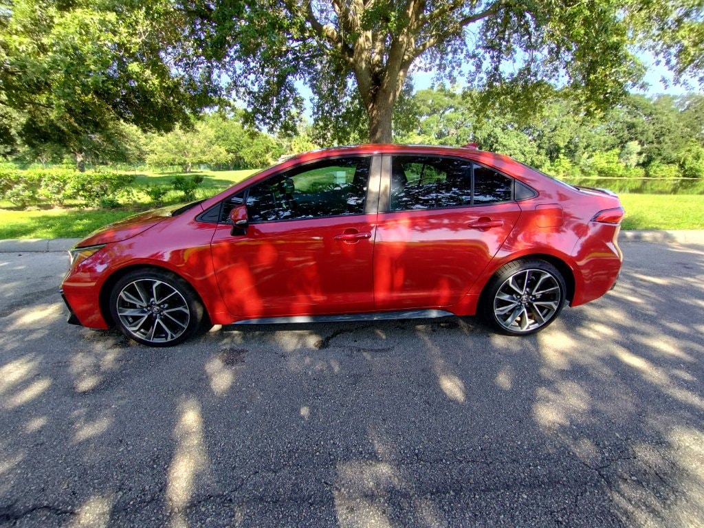 Used 2021 Toyota Corolla SE with VIN 5YFS4MCE3MP094091 for sale in Orlando, FL