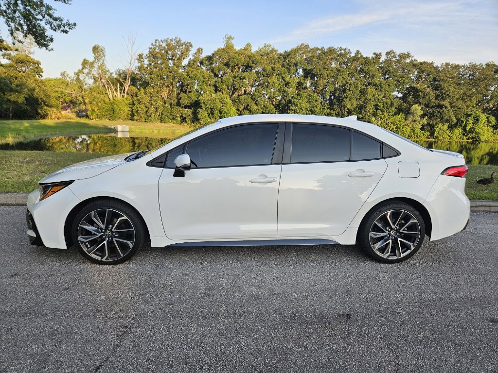Used 2021 Toyota Corolla SE with VIN 5YFS4MCE1MP058092 for sale in Orlando, FL