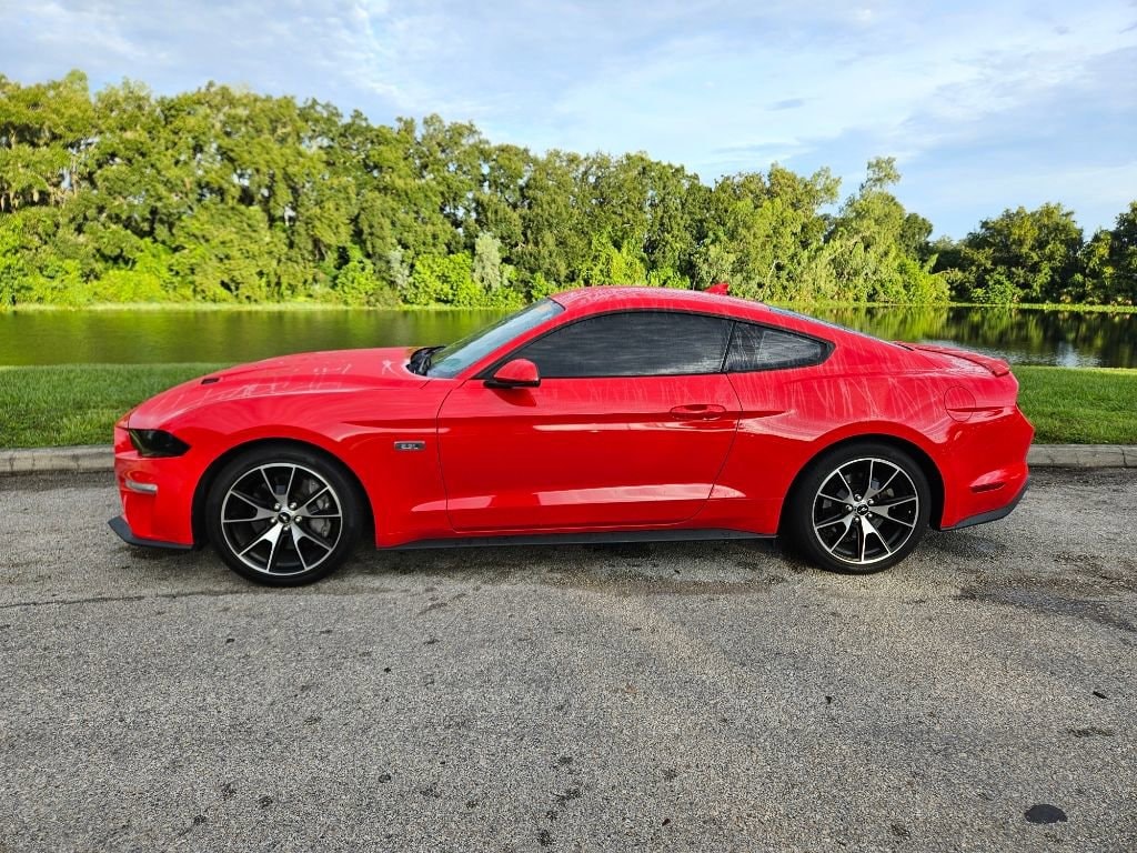 Used 2021 Ford Mustang EcoBoost Premium with VIN 1FA6P8TD8M5133087 for sale in Orlando, FL