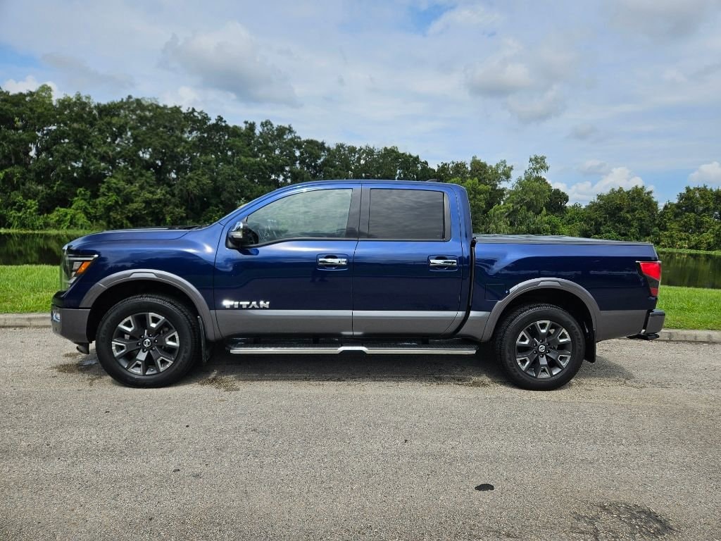 Used 2022 Nissan Titan Platinum Reserve with VIN 1N6AA1ED8NN102401 for sale in Orlando, FL