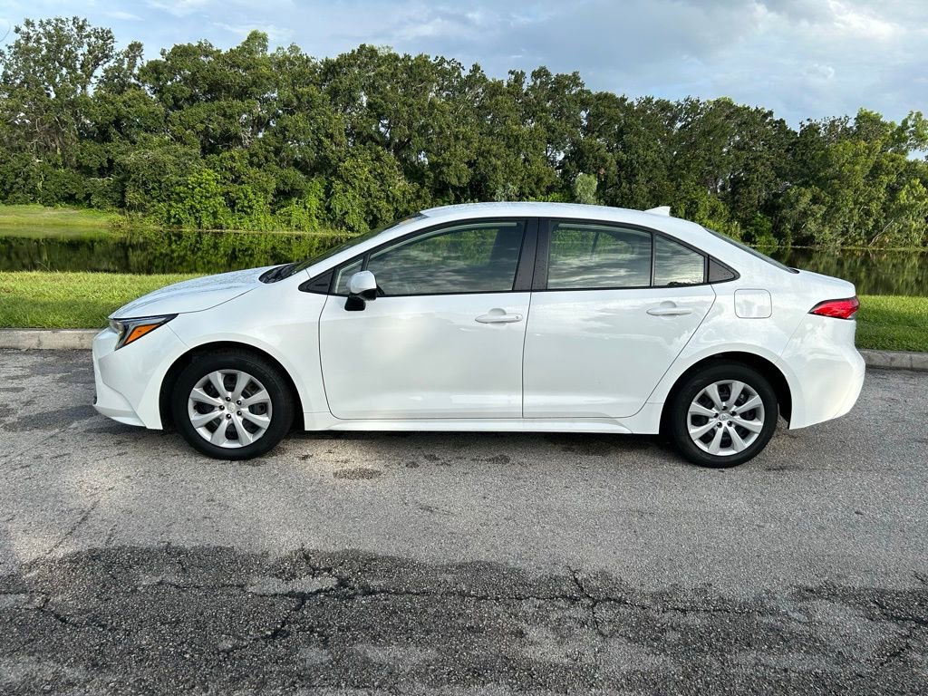 Certified 2024 Toyota Corolla LE with VIN JTDBCMFE3R3064443 for sale in Orlando, FL