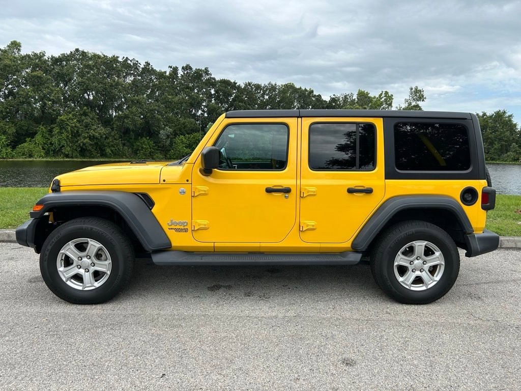 Used 2020 Jeep Wrangler Unlimited Sport S with VIN 1C4HJXDG1LW178209 for sale in Orlando, FL
