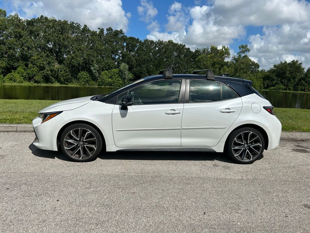 Used 2022 Toyota Corolla Hatchback XSE with VIN JTNC4MBE3N3172199 for sale in Orlando, FL