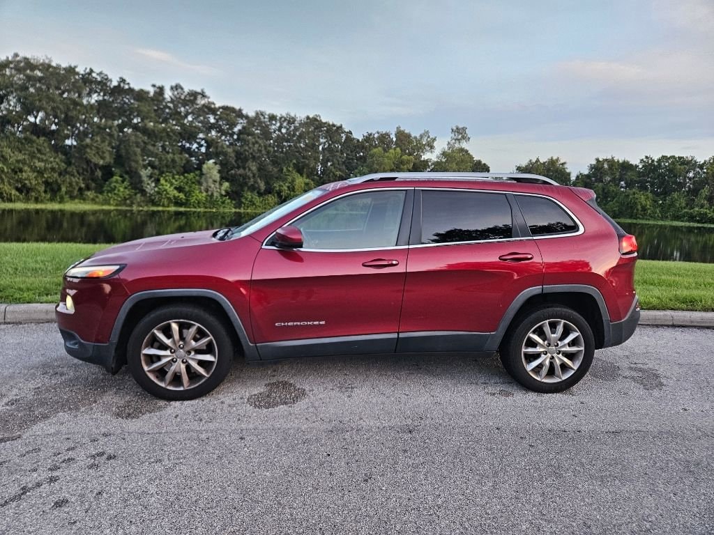 Used 2014 Jeep Cherokee Limited with VIN 1C4PJLDS4EW175655 for sale in Orlando, FL