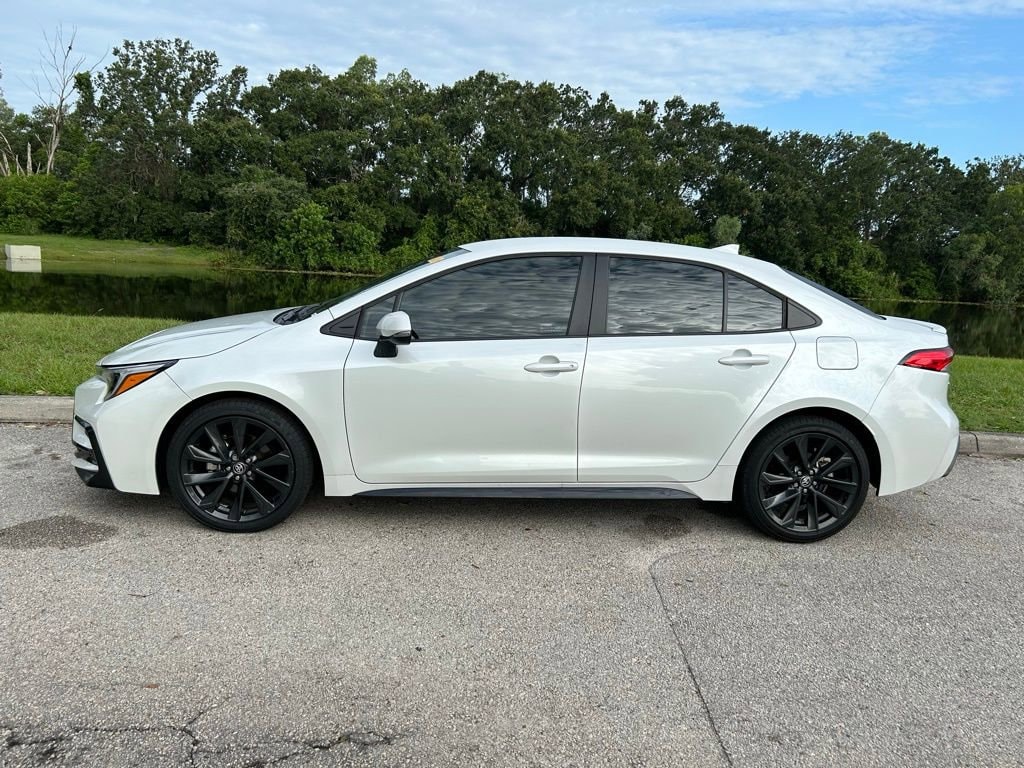 Certified 2023 Toyota Corolla SE with VIN 5YFS4MCE1PP162425 for sale in Orlando, FL