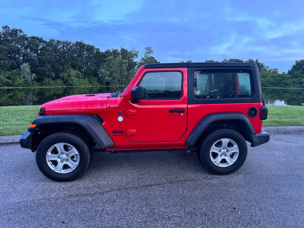 Used 2022 Jeep Wrangler Sport with VIN 1C4GJXAN4NW164192 for sale in Orlando, FL