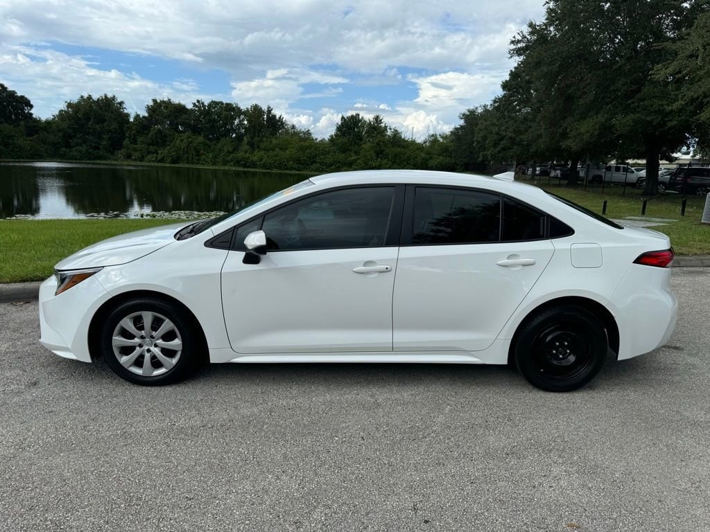 Used 2023 Toyota Corolla LE with VIN 5YFB4MDE7PP010065 for sale in Orlando, FL