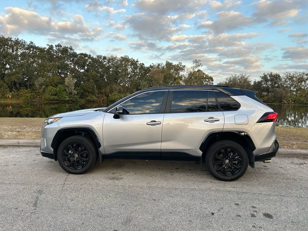 Used 2025 Toyota RAV4 XSE with VIN 4T3E6RFV1SU176596 for sale in Kansas City