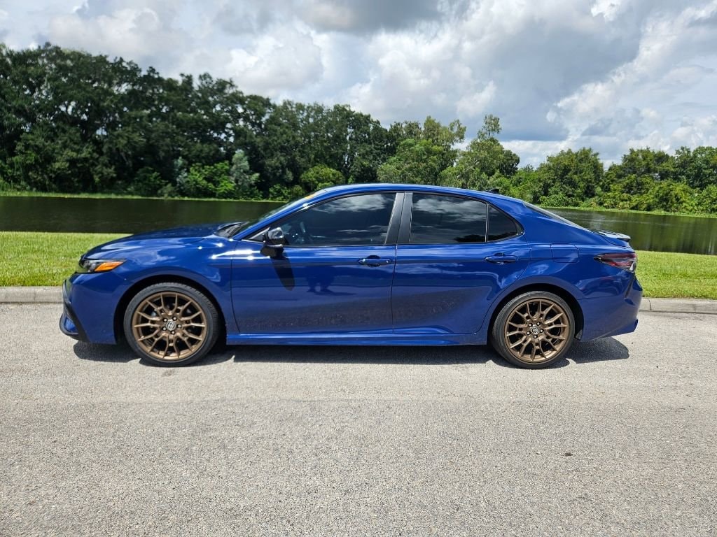 Used 2023 Toyota Camry SE Nightshade with VIN 4T1T11AK3PU106649 for sale in Orlando, FL