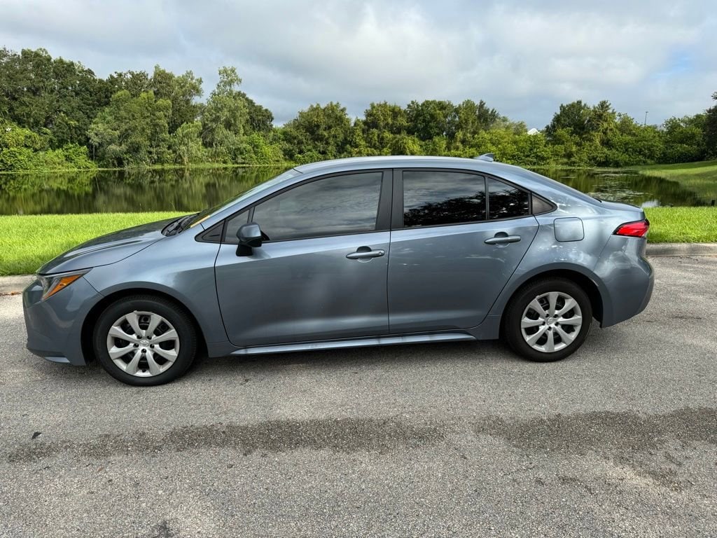 Used 2023 Toyota Corolla LE with VIN 5YFB4MDE4PP075374 for sale in Orlando, FL