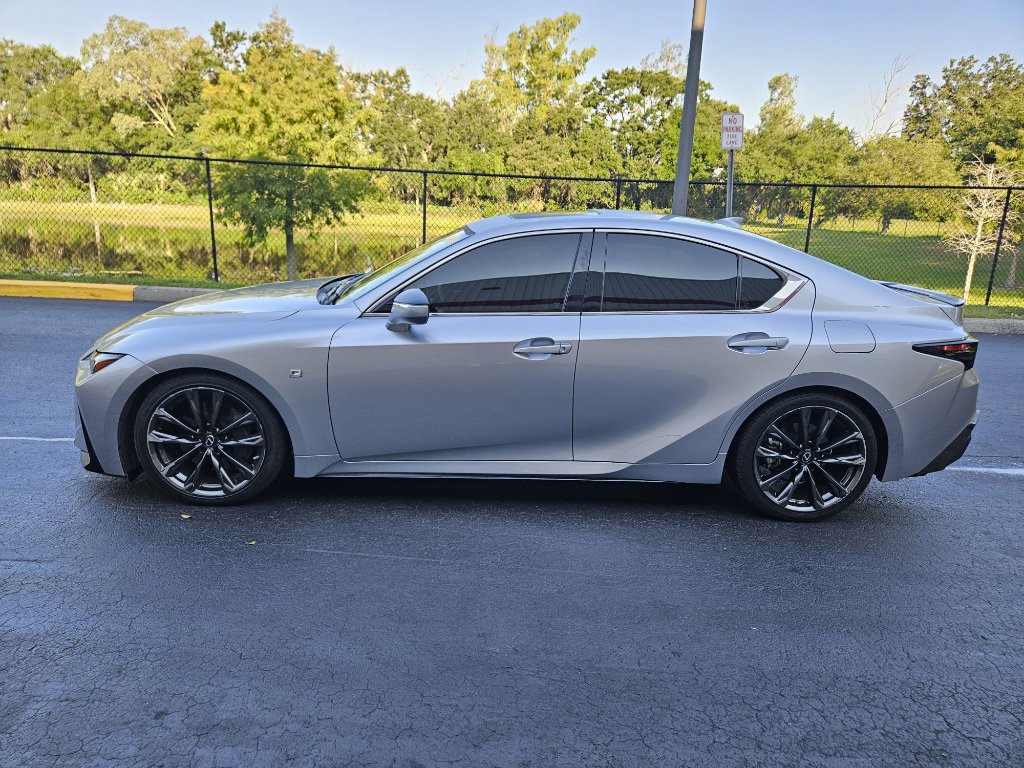 Used 2021 Lexus IS 350 F SPORT with VIN JTHGZ1B25M5040672 for sale in Orlando, FL