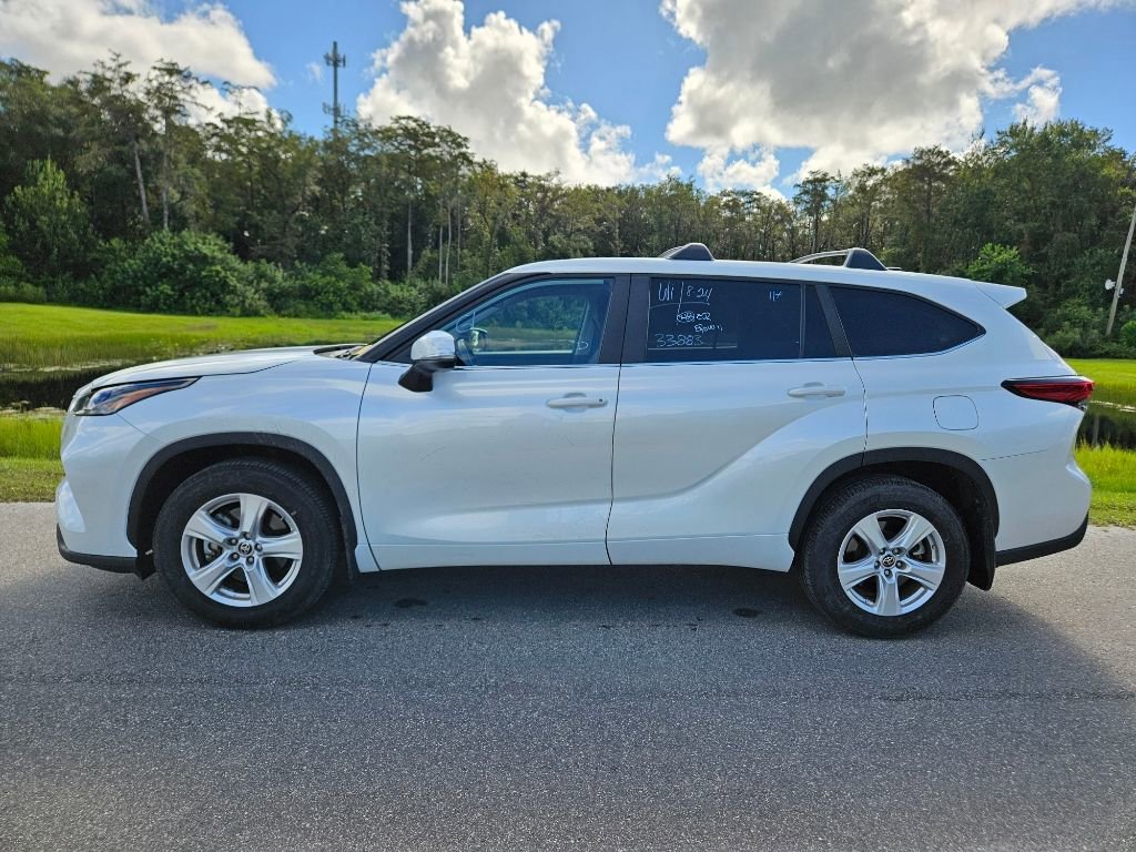 Used 2023 Toyota Highlander LE with VIN 5TDKDRAH8PS016184 for sale in Orlando, FL