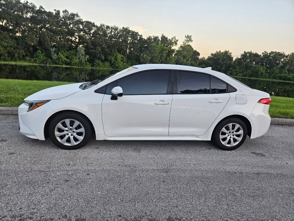 Used 2023 Toyota Corolla LE with VIN 5YFB4MDE6PP002104 for sale in Orlando, FL