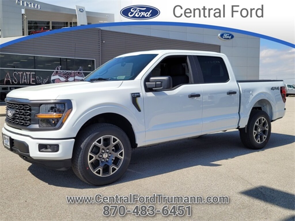 New 2024 Ford F150 TRUCK Oxford White For Sale in Trumann AR VIN