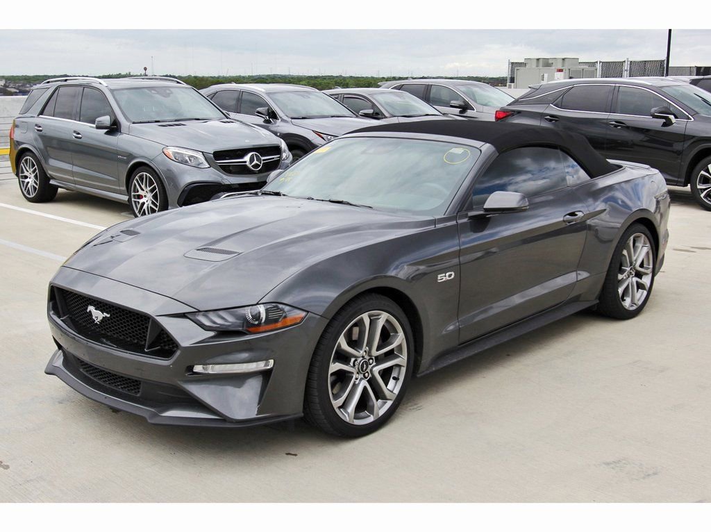 Used 2020 Ford Mustang GT Premium with VIN 1FATP8FF9L5129404 for sale in Houston, TX